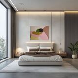 Painting on stretched canvas 80x60cm "in your arms" by bodasca