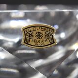 Val St Lambert Crystal Ashtray