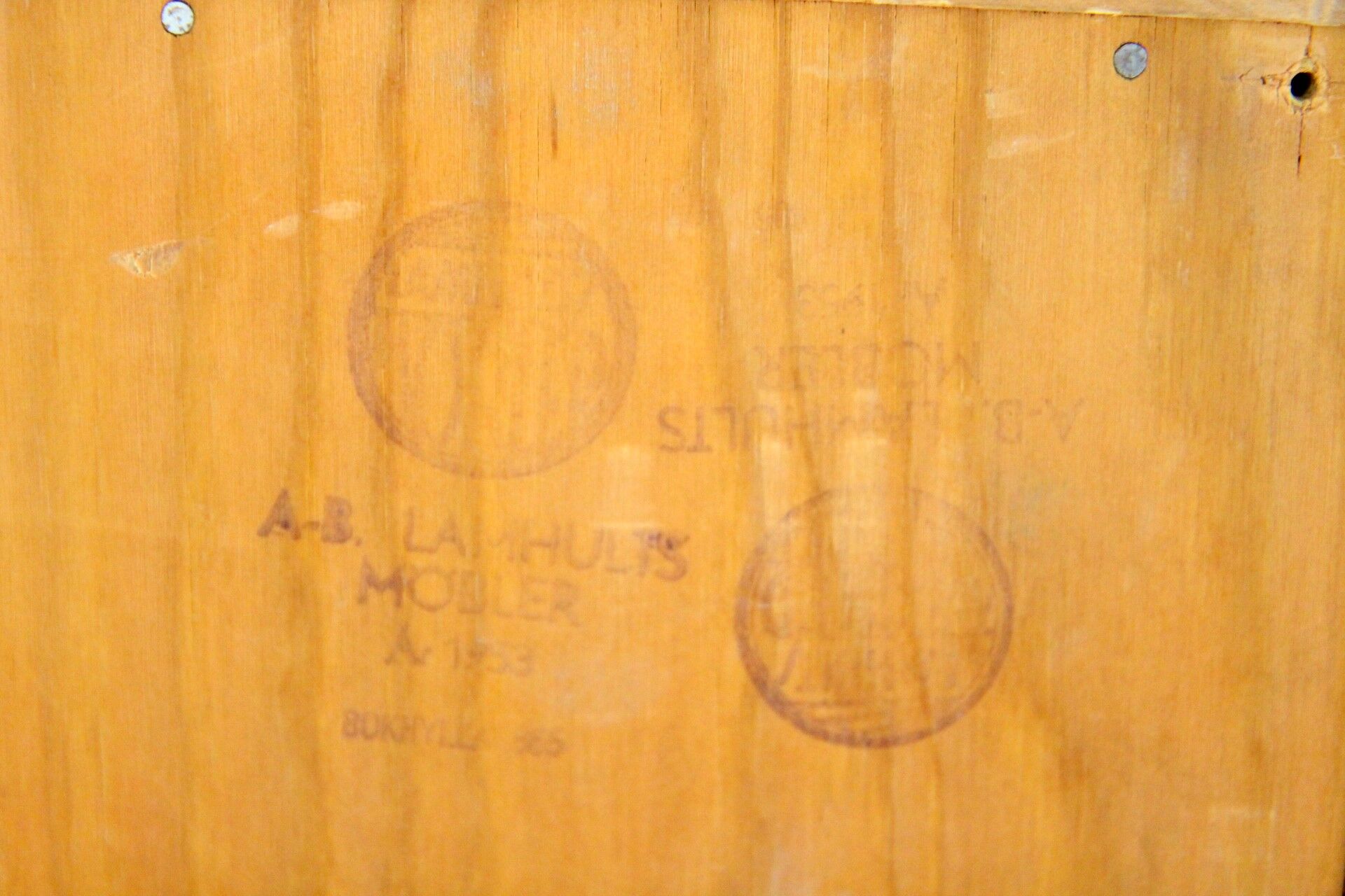 Mahogany Library, A-B Lammhults Möbler, Sweden, 1960
