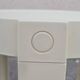 Pair of white plastic bedside tables design Made in Holland space age 1970