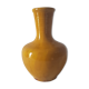 Ochre ceramic vase