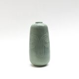 Vase vert céladon en grés