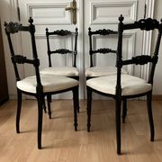 4 chaises volantes Napoléon III