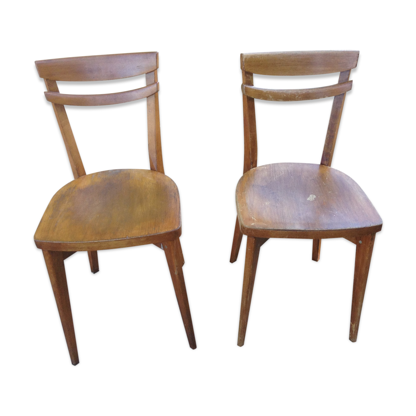 Paire de chaises bistrot luterna