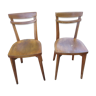 Paire de chaises bistrot luterna