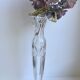 Vase en cristal années 60