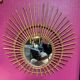 rattan sun mirror