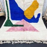 Tapis en laine pure fait main