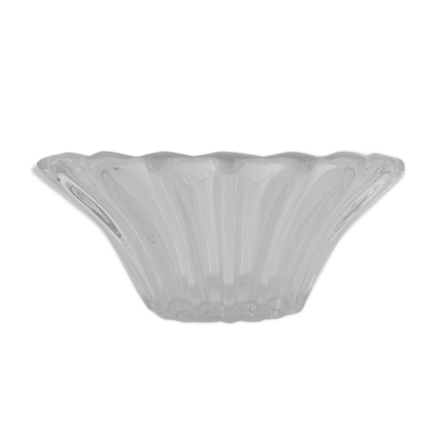 1950s crystal fruit bowl