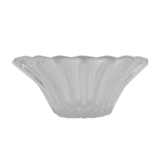 1950s crystal fruit bowl