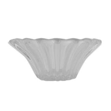 Coupe à fruits cristal années 50