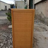 Rattan desk 1980