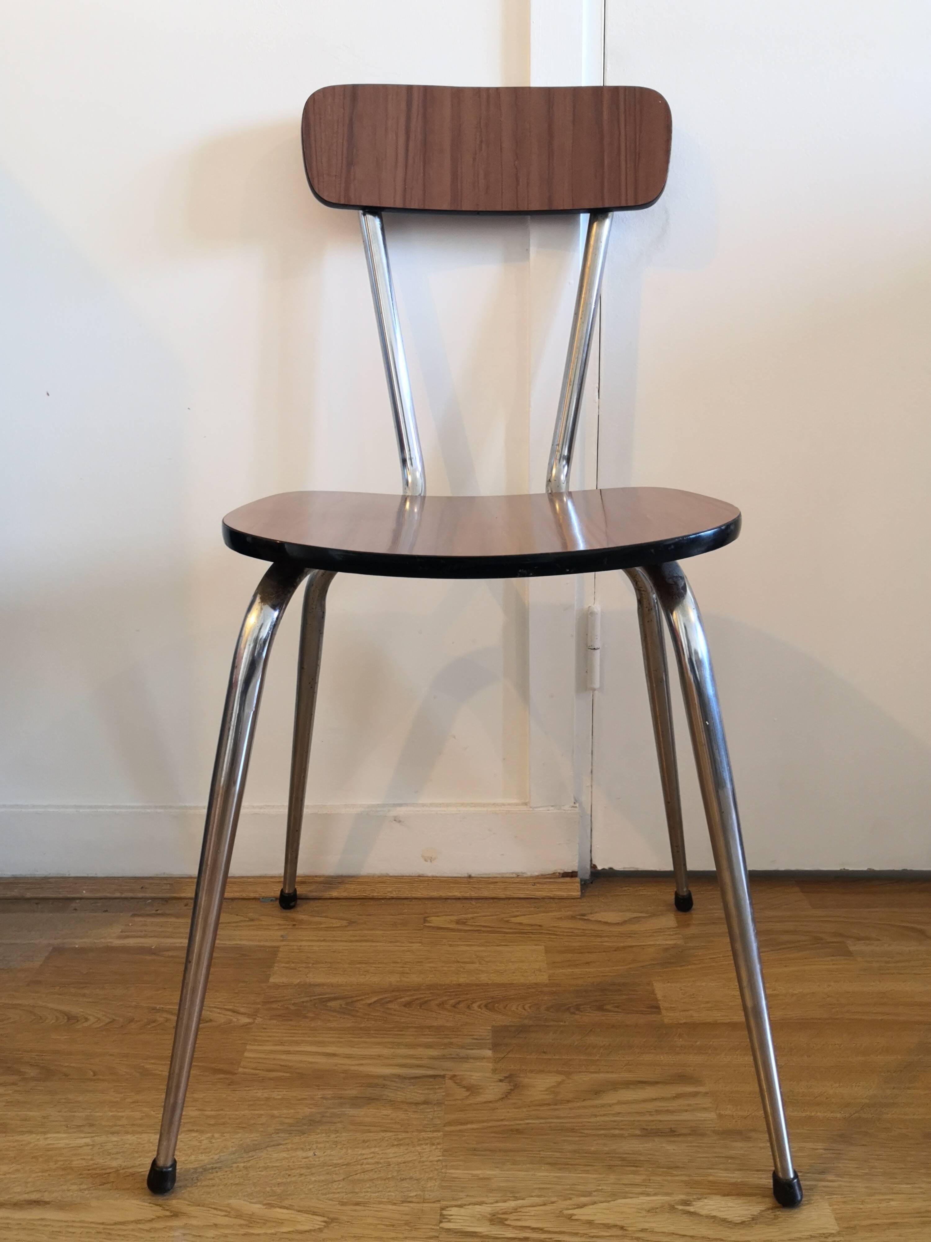 Chaise formica vintage