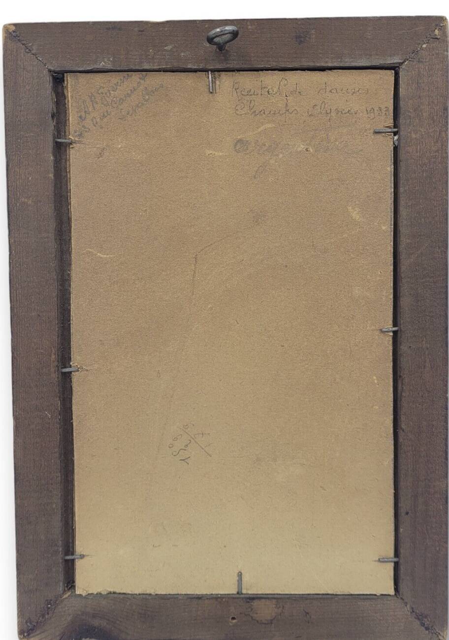 Oil on panel ah guerin