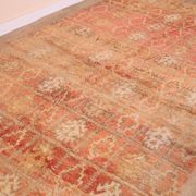 Peach Vintage Moroccan Rug 176 x 287 cm, Berber Wool Rug, Handmade Boho Rug
