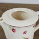 Set of 6 coffee cups his coffee teapot and milk teapot.