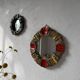 Pair of ceramic mirrors 1950 dlg Mithé