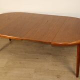 VV Mobler Spottrup Scandinavian extendable teak table, 1960
