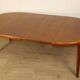 Table extensible scandinave VV Mobler Spottrup en teck, 1960