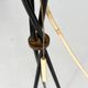 Georges Leon Rispal in style, Mid-century tripod floor lamp, France, 1970s.