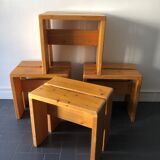 4 stools Les Arcs, 1960