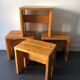 4 stools Les Arcs, 1960