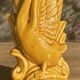 Japanese ceramic vase with swan decor