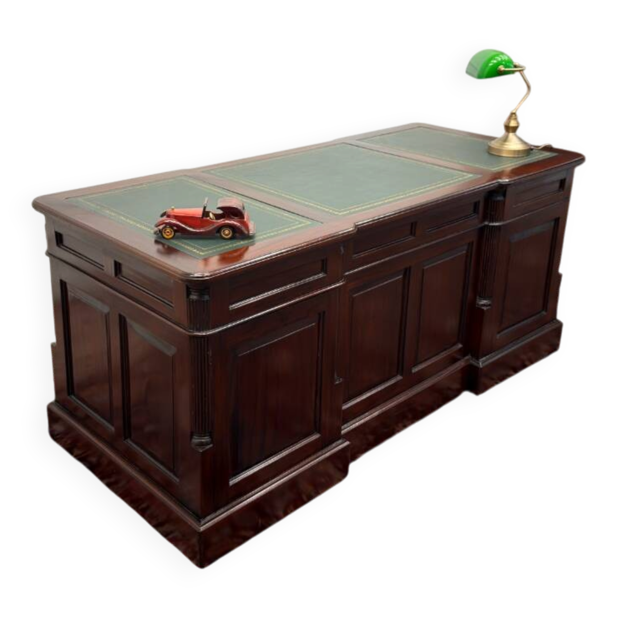 Classic English Desk with Backboard