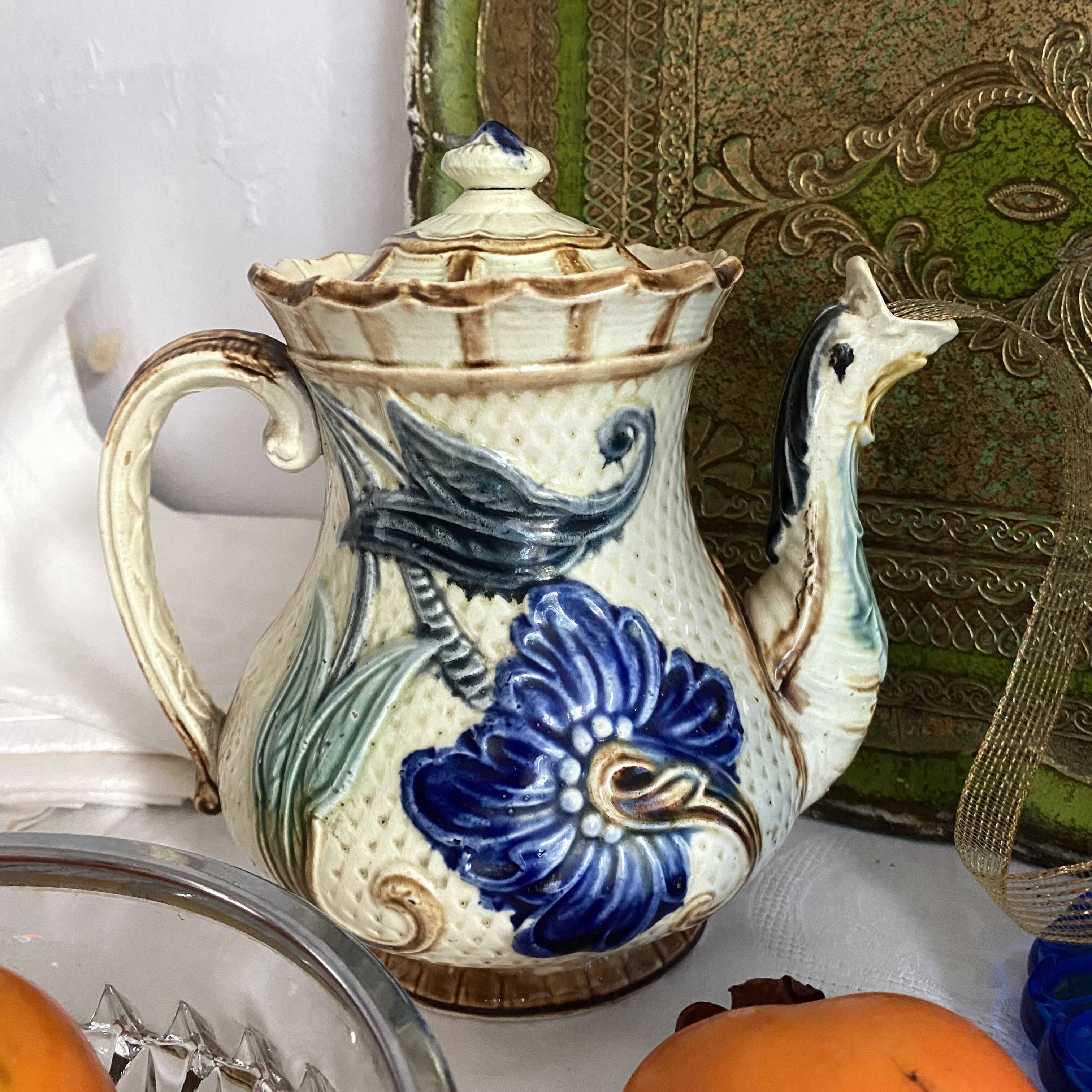 Wasmuel Belgium slip teapot