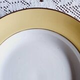 Set of 8 mismatched deep plates L'Amandinoise