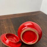 Vallauris ceramic sugar bowl