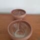 Lot de 2 bols en gres coulant