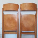 Lot de 2 chaises pliantes  Baumann