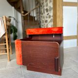 Pair of 70s bedside tables