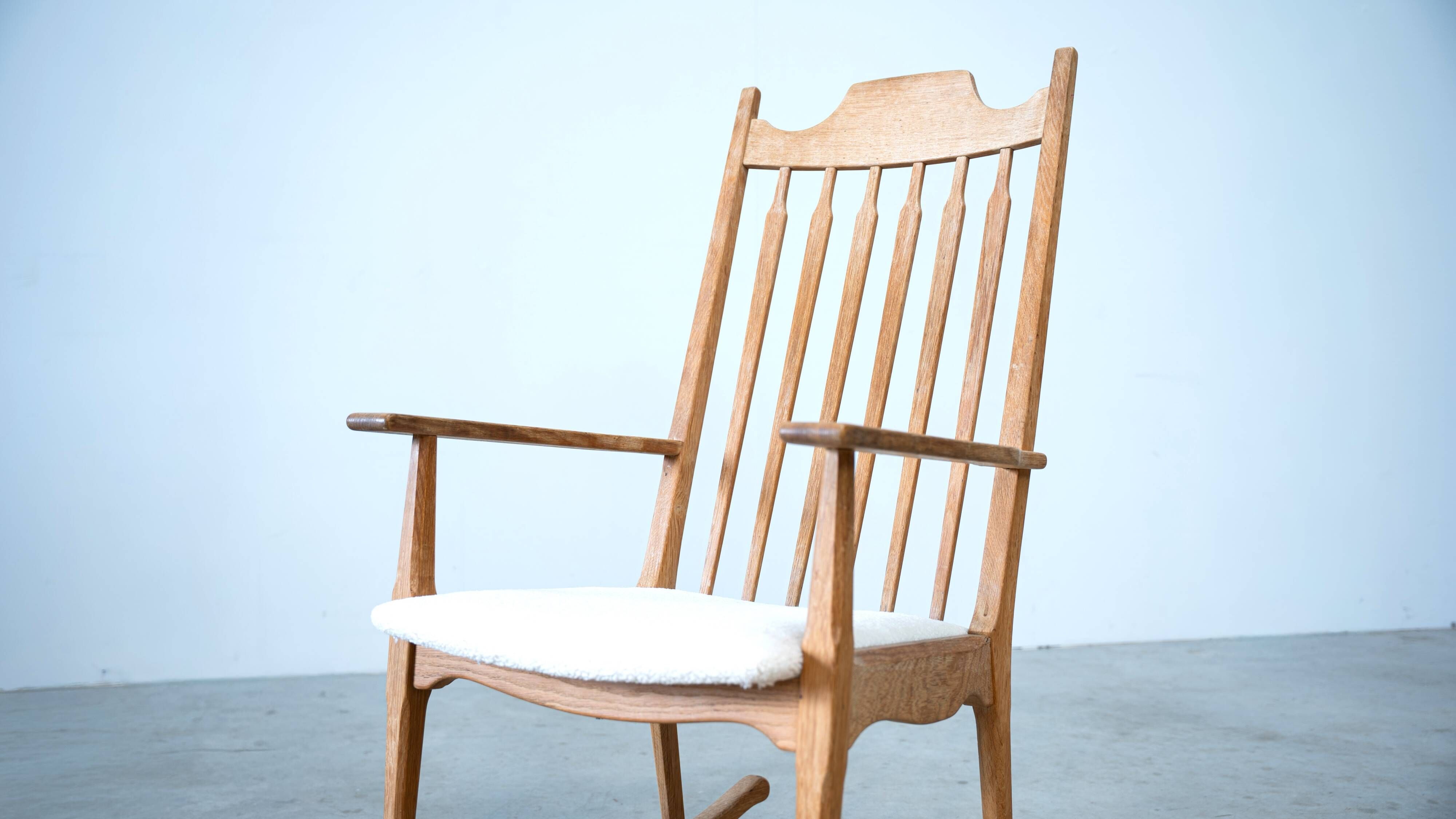 Danish rocking chair by Henry Kjaernulf