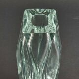 Very Large Mid-Century Murano Faceted Glass Vase by Flavio Poli for Mandruzzato, Italy, 1960s