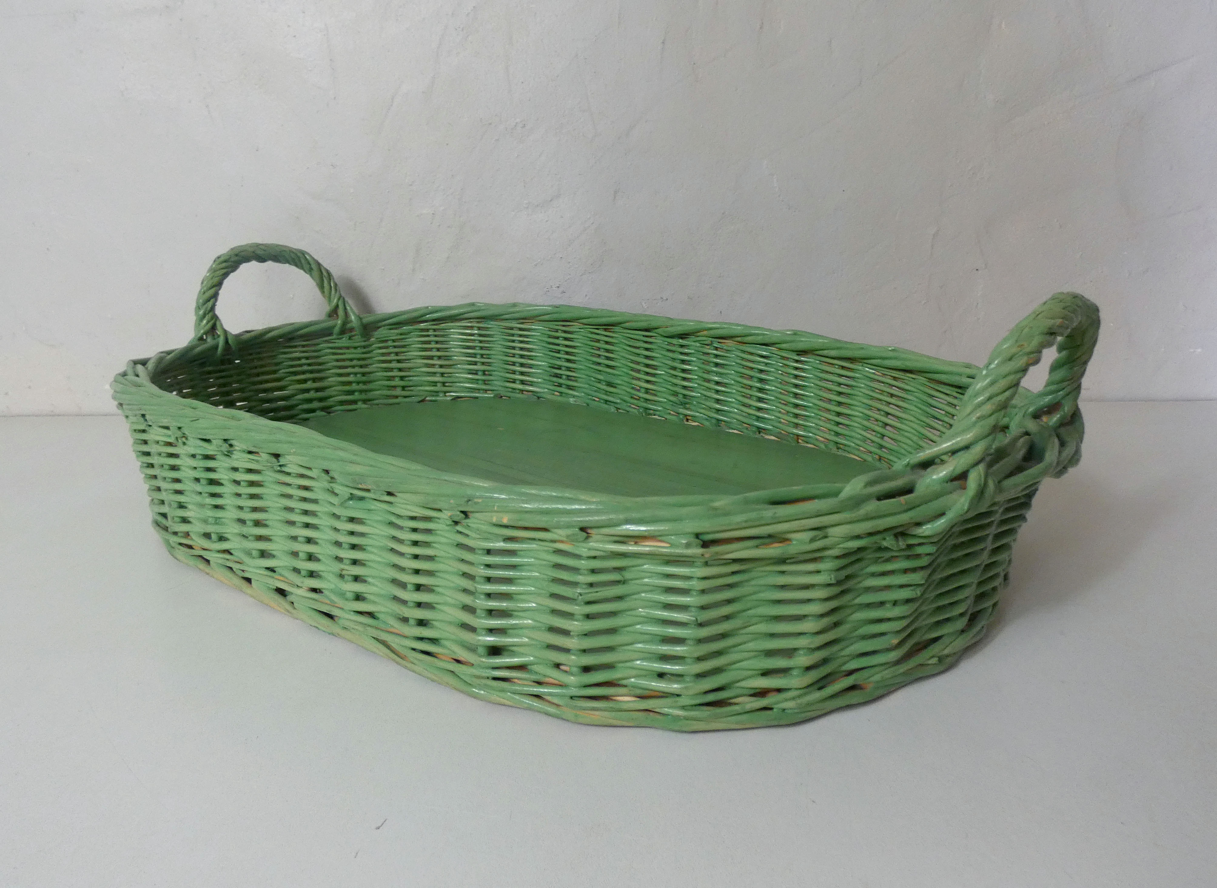 Rattan tray