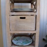 Storage cabinet in solid wood
