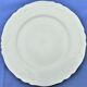 Set de 10 assiettes plates blanches Limoges