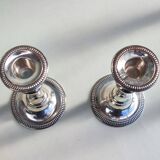 Bougeoirs en argent sterling