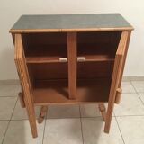Vintage rattan buffet
