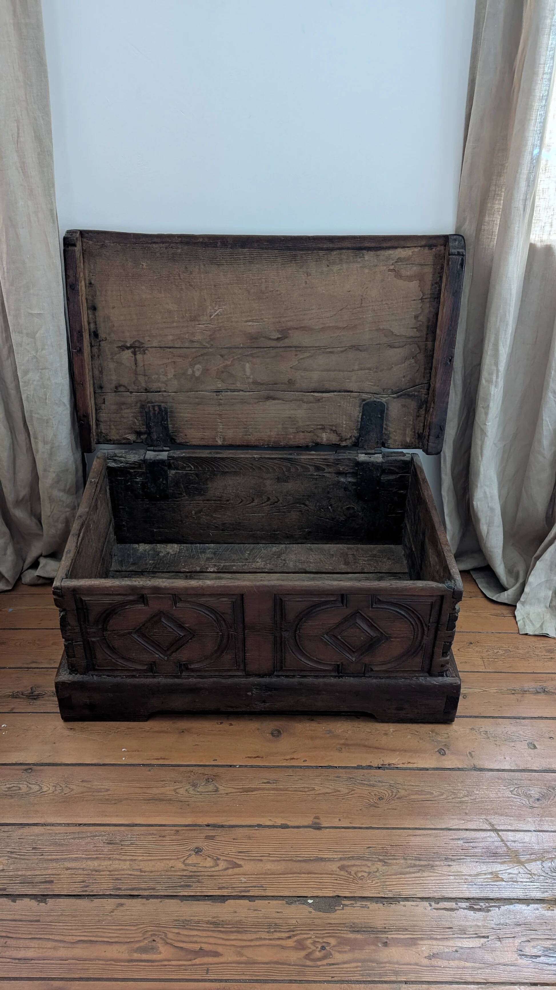 Wooden chest