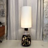 Lampe de sol années 70 en céramique