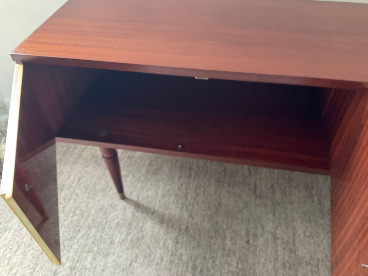 Vintage teak TV cabinet sideboard from the 60s and 70s