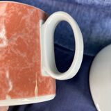 Tasses et sous-tasses à café Villeroy et Boch modèle Siena