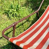 Vintage portable and removable deckchair