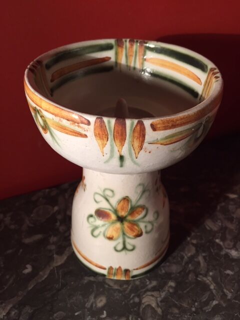 Kéraluc Qumper ceramic candlestick