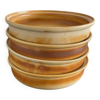 Assiettes en grès