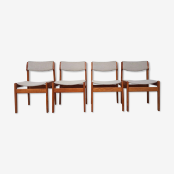Set of 4 dining chairs made in Norway