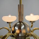 Large Art Deco Chandelier, 1930s, Restored